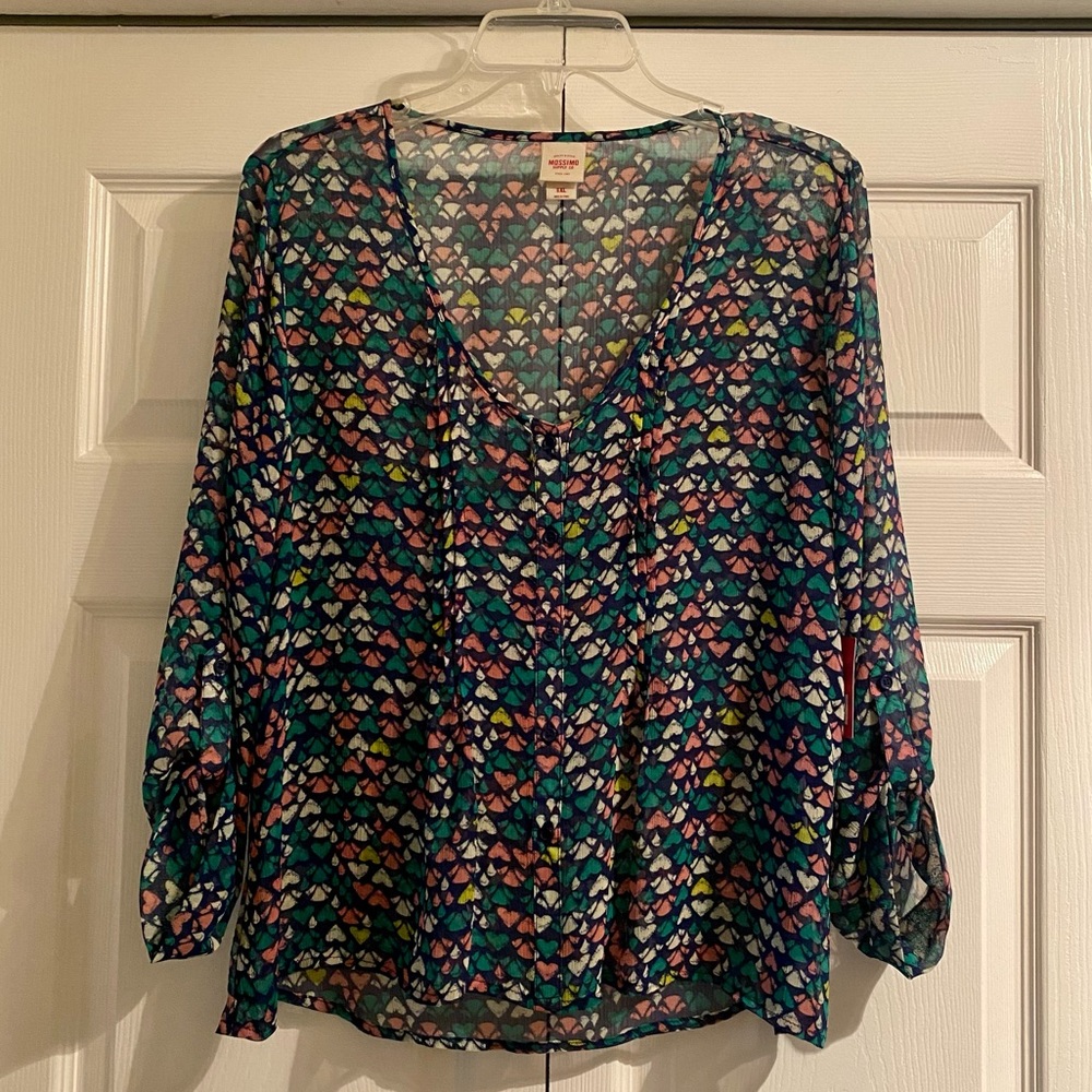 Colorful Pattern Blouse